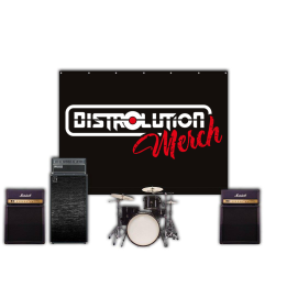 Telones de Fondo y Fondos de Escenario Personalizados | Distrolution Merch