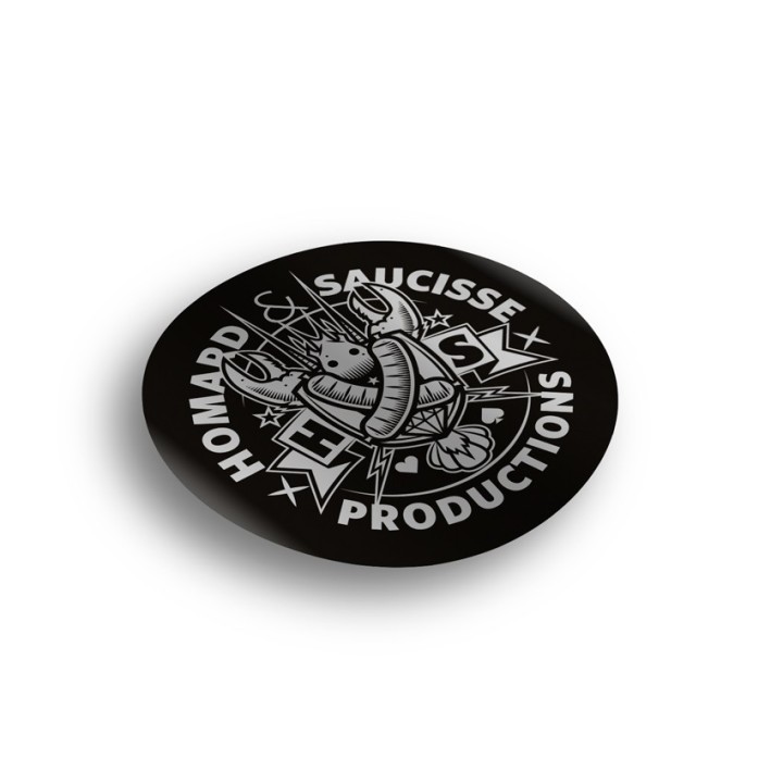 Custom Round Stickers | Distrolution Merch
