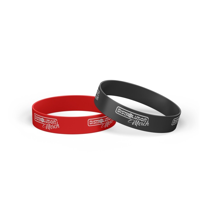 Customizable Silicone Wristband | Distrolution Merch