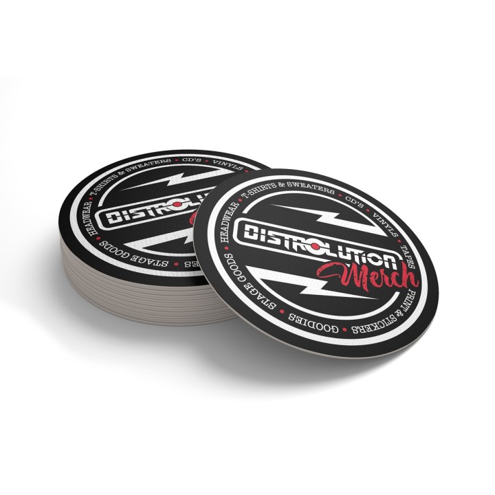 Sous-bock, dessous de verre personnalisable |Distrolution Merch