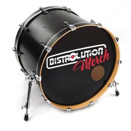 Personalisierte Bassdrum-Felle | Distrolution Merch