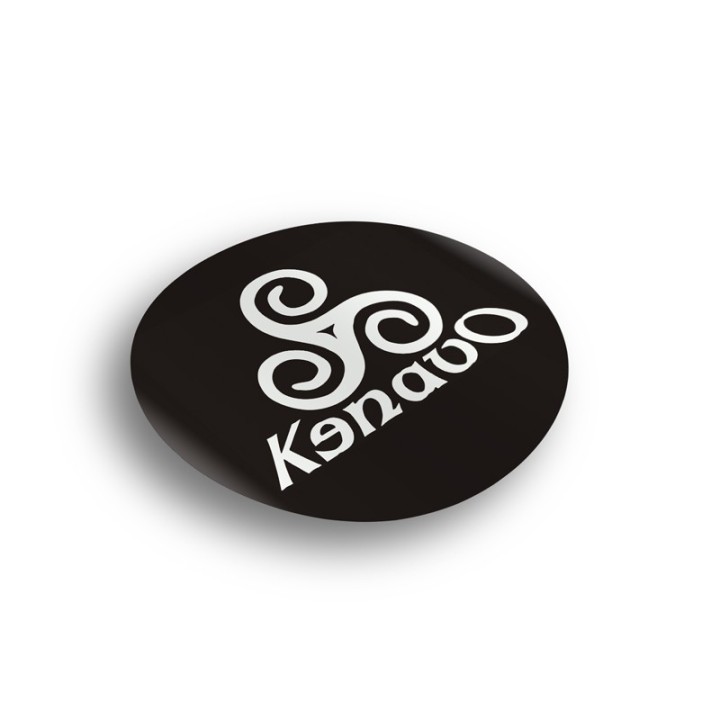 Gepersonaliseerde ronde stickers | Distrolution Merch