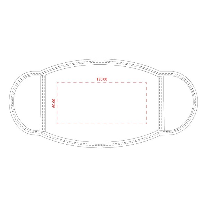 Mascherine facciali personalizzate in poliestere | Distrolution Merch