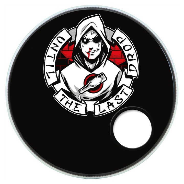 Gepersonaliseerde bassdrum vellen | Distrolution Merch